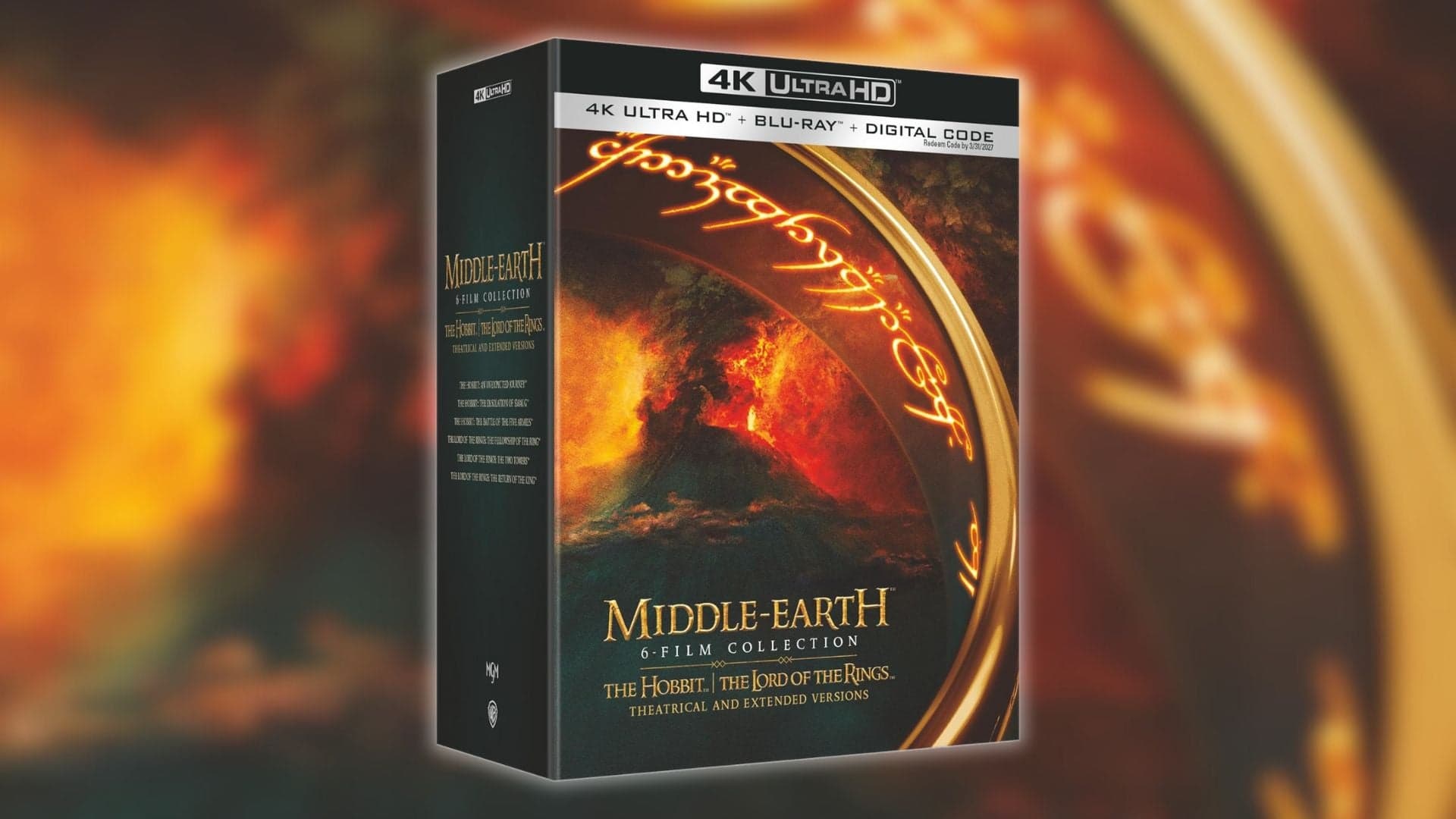 The 6-Film Middle Earth 4K Blu-ray Collection Is on Sale for Prime Day