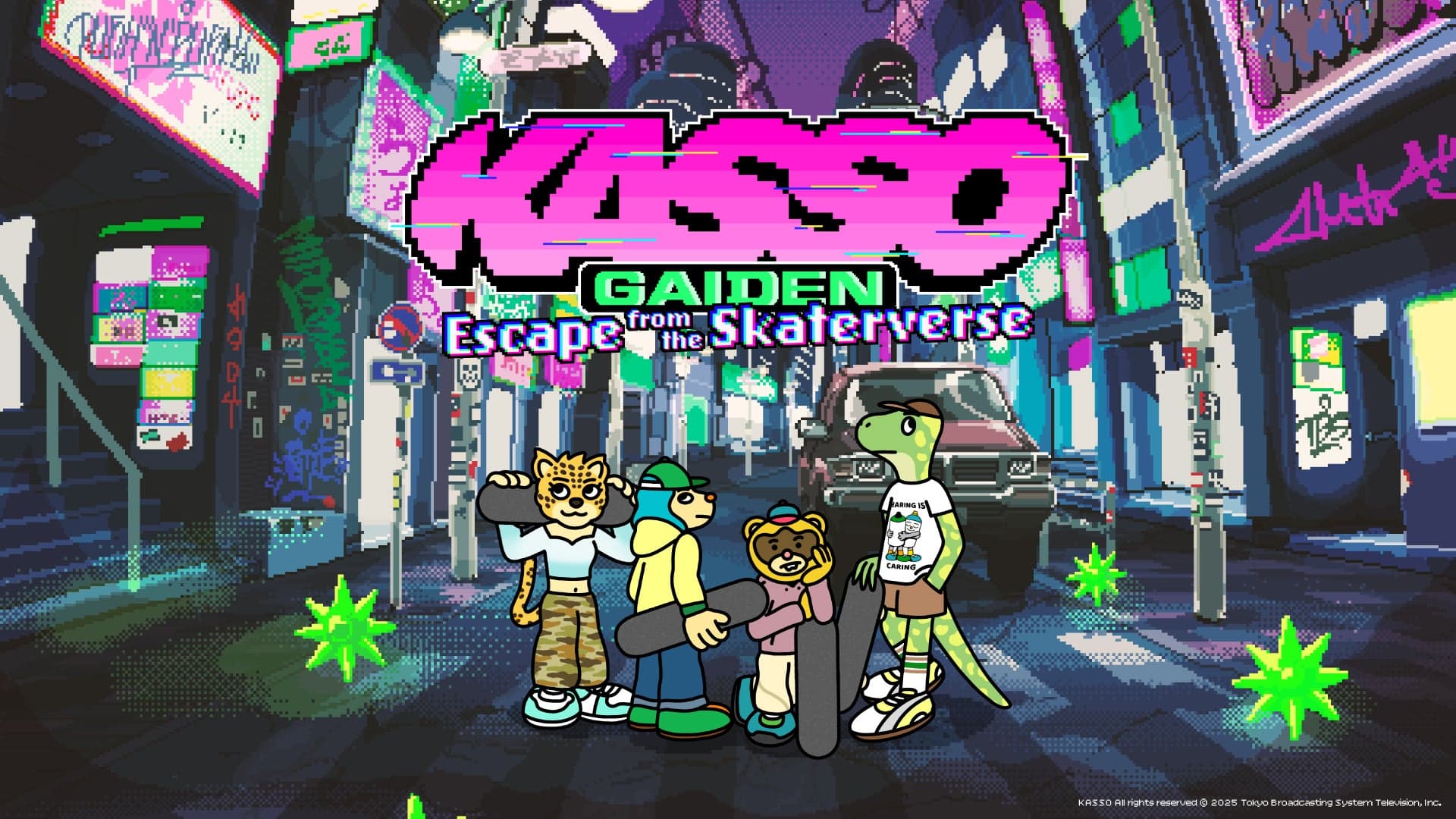 KASSO GAIDEN: Escape from the Skaterverse Is a Skateboarding Mobile Game Inspired By a Japanese Game Show