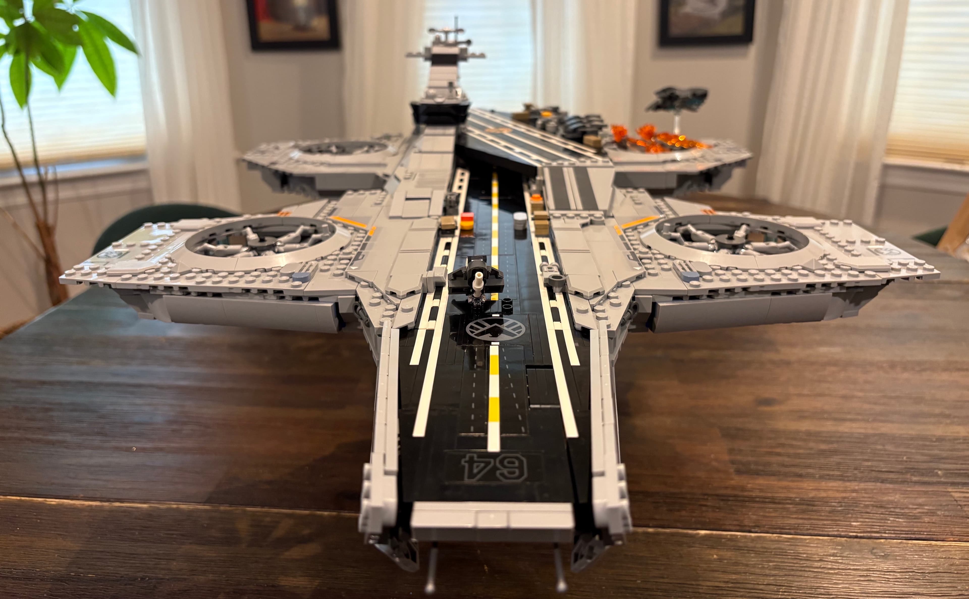 We Build the LEGO Marvel S.H.I.E.L.D Helicarrier, An Airborne Fortress for Earth's Mightiest Heroes