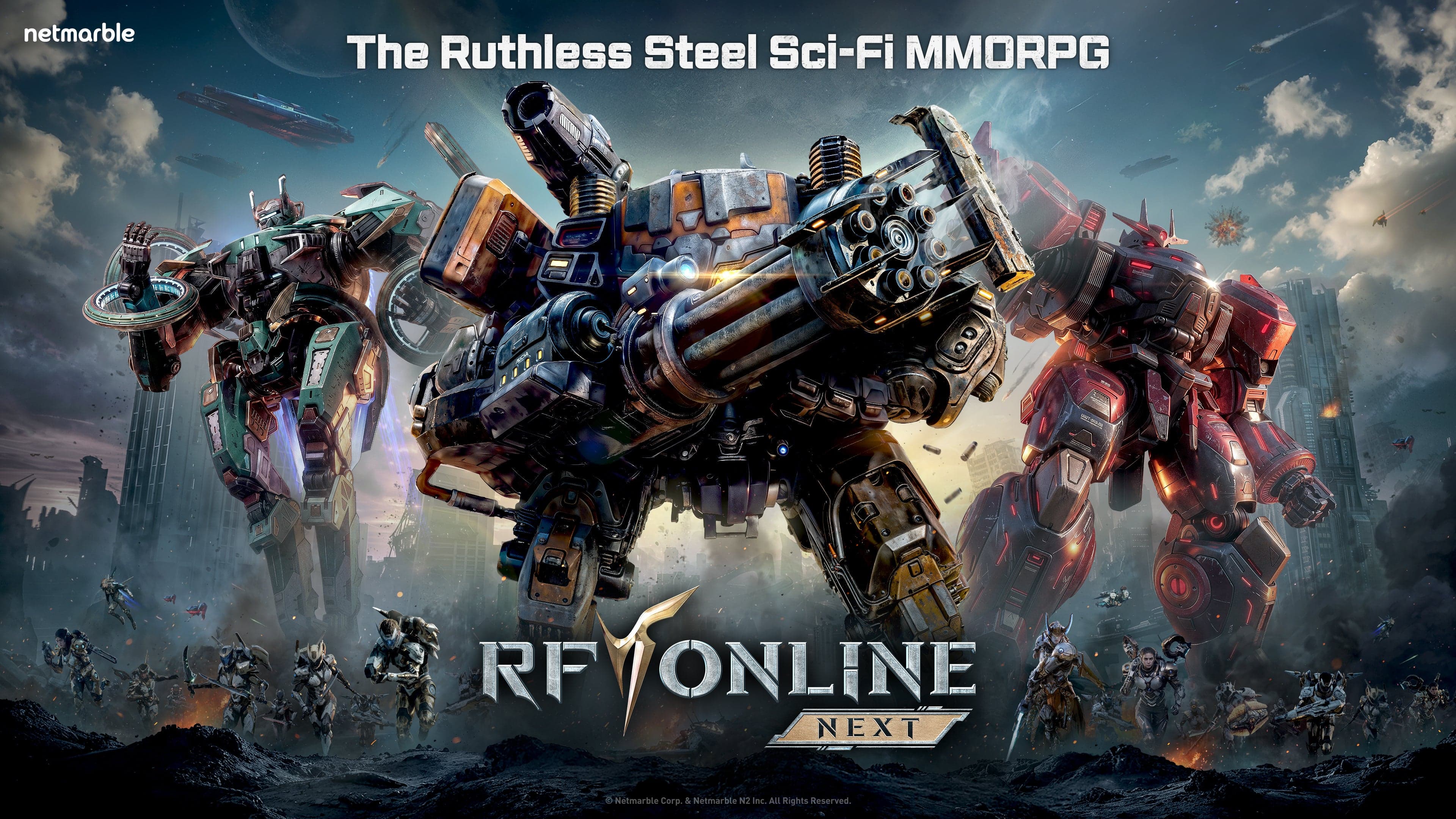RF Online Next's Mining War Pits Hundreds of Players on One Battlefield