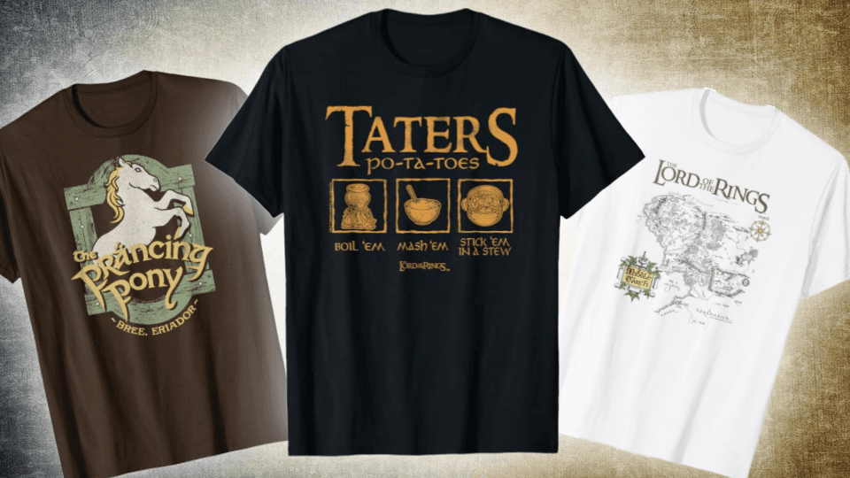 Amazon Is Having a Lord of the Rings T-Shirt Sale This Weekend