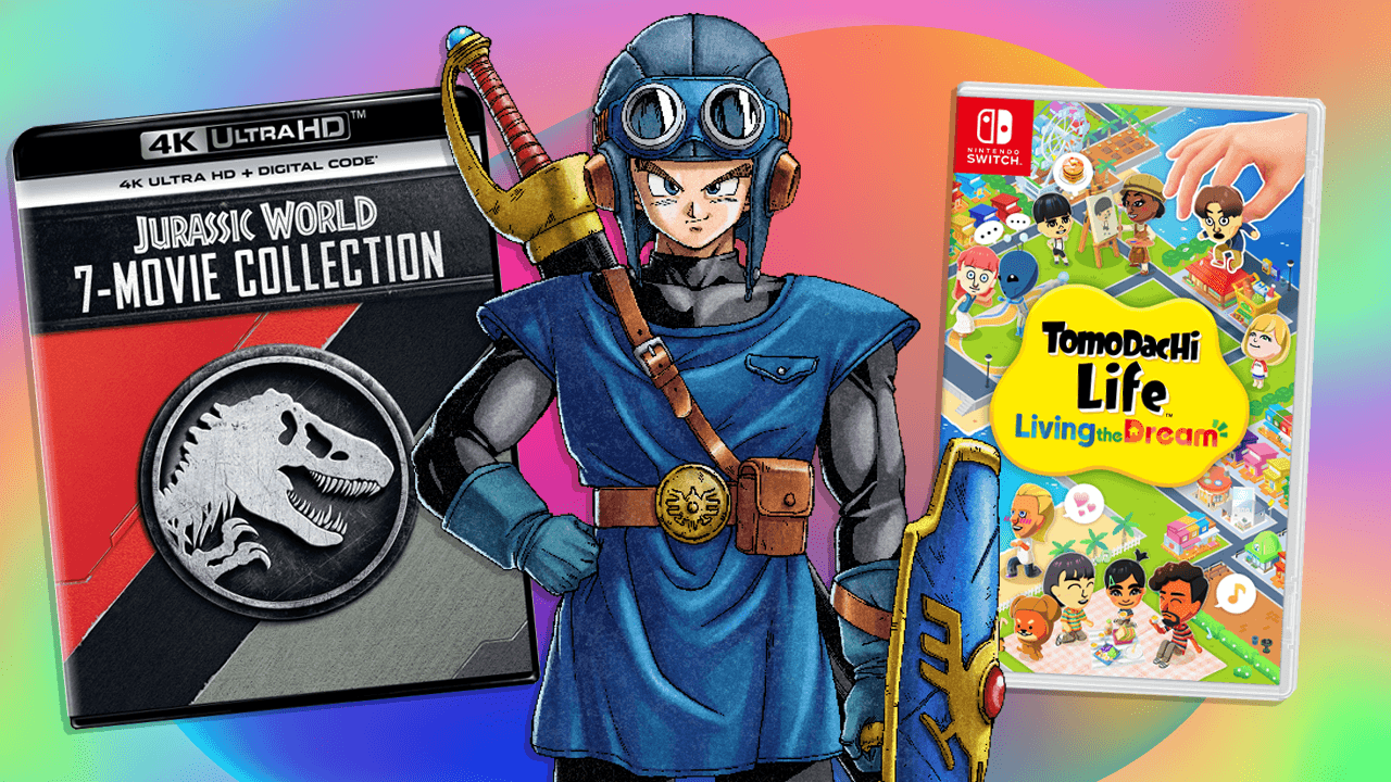 The Best Deals Today: LEGO Star Wars, Dragon Quest I & II HD-2D Remake, Jurassic Park 4K Collection, and More