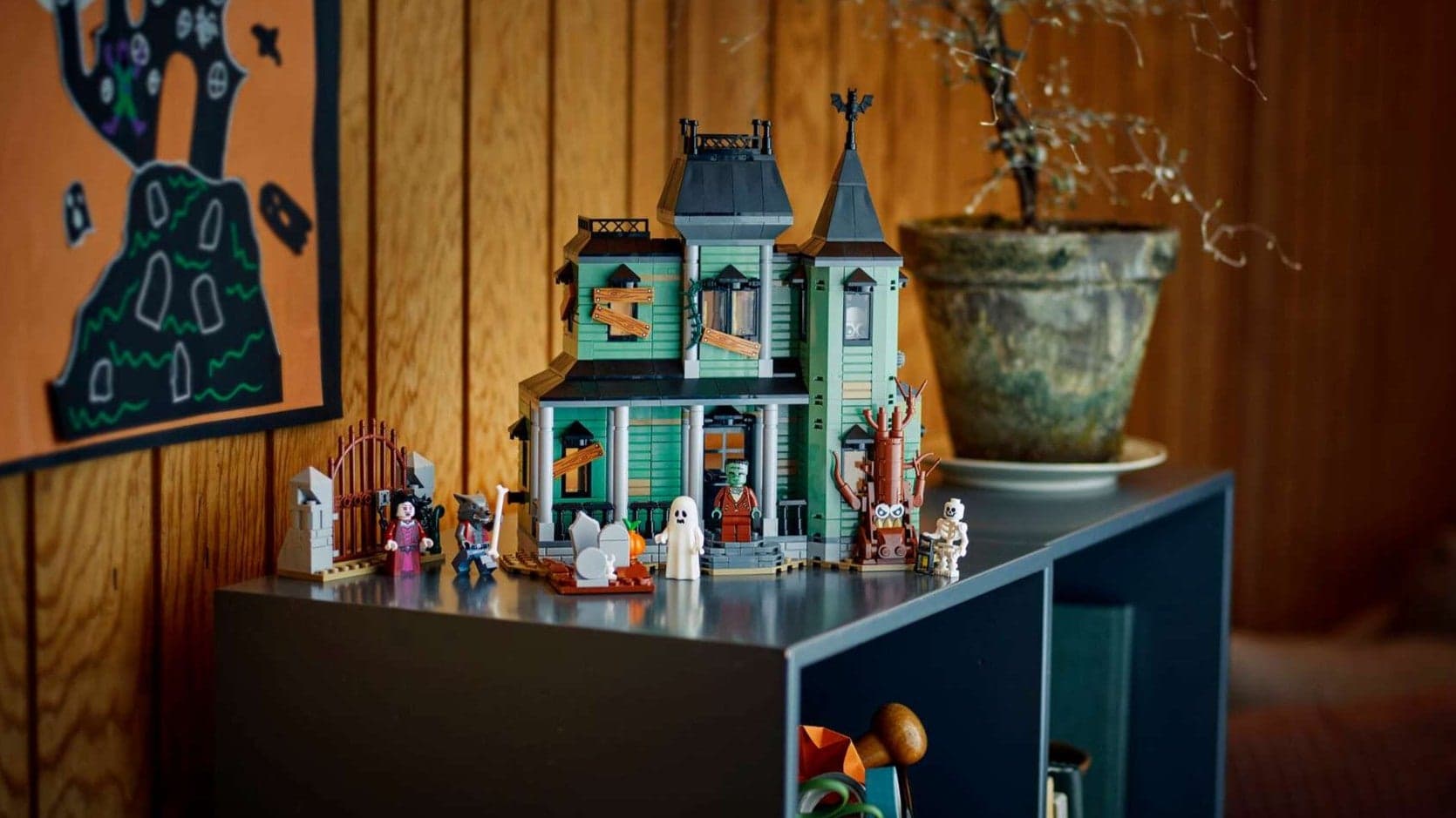 The 3-in-1 LEGO Haunted Mansion Drops to a New Low Price, Includes a Haunted Train Build