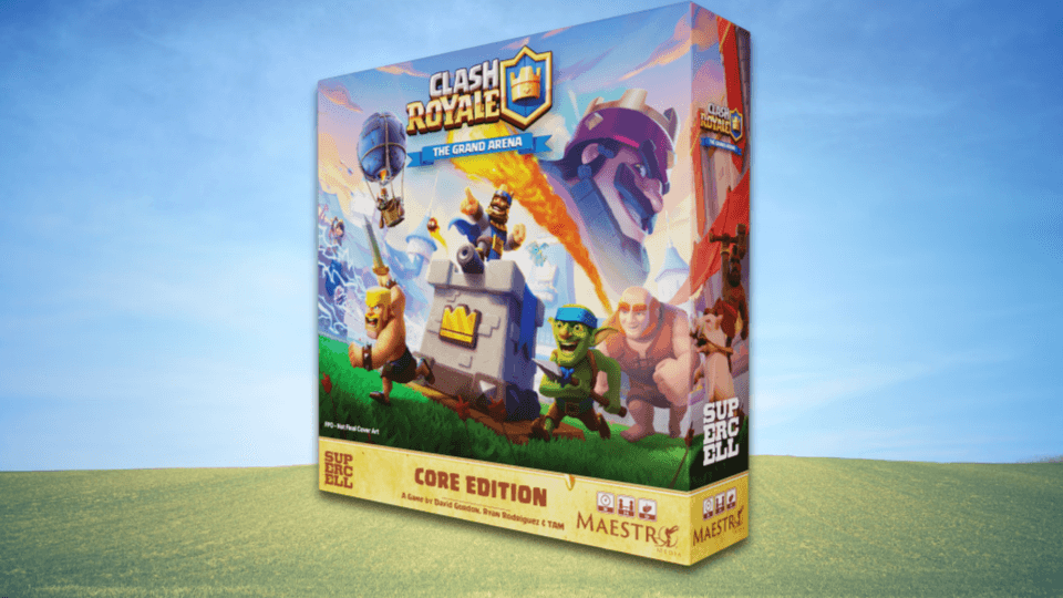 Clash Royale: The Grand Arena Board Game Exclusive Trailer and Kickstarter Reveal