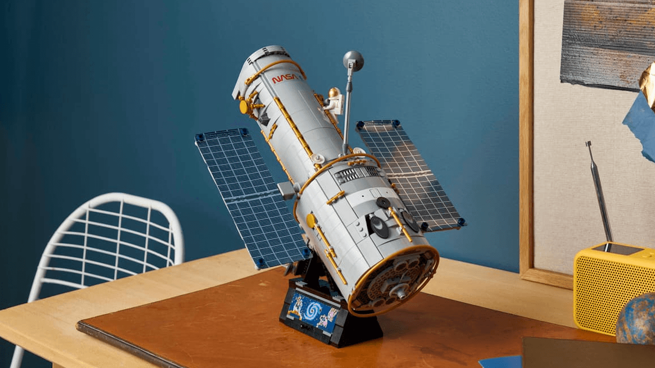 We Build LEGO Hubble Space Telescope: a Miniature Homage to Cosmic Discovery