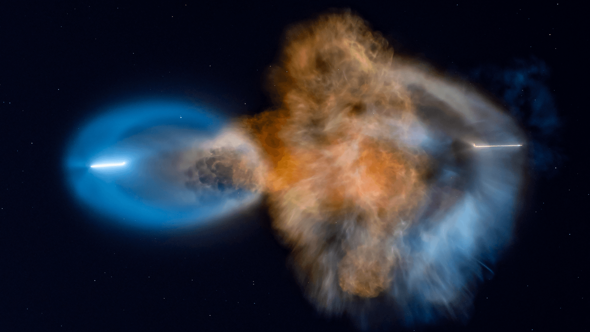 Cosmic 'jellyfish' wows skywatchers after SpaceX launch | Space photo of the day for Oct. 14, 2026