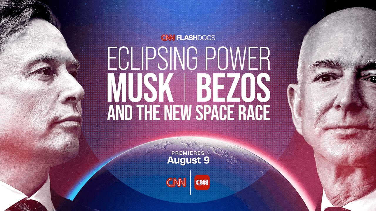 CNN dives into how Elon Musk and Jeff Bezos are backing NASA's race to the moon against China (exclusive clip)