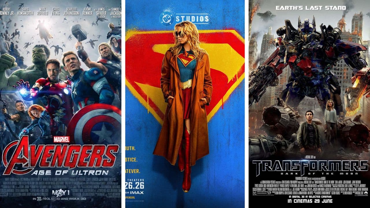 Modern sci-fi movie posters usually suck, but Supergirl shows that it doesn't have to be that way