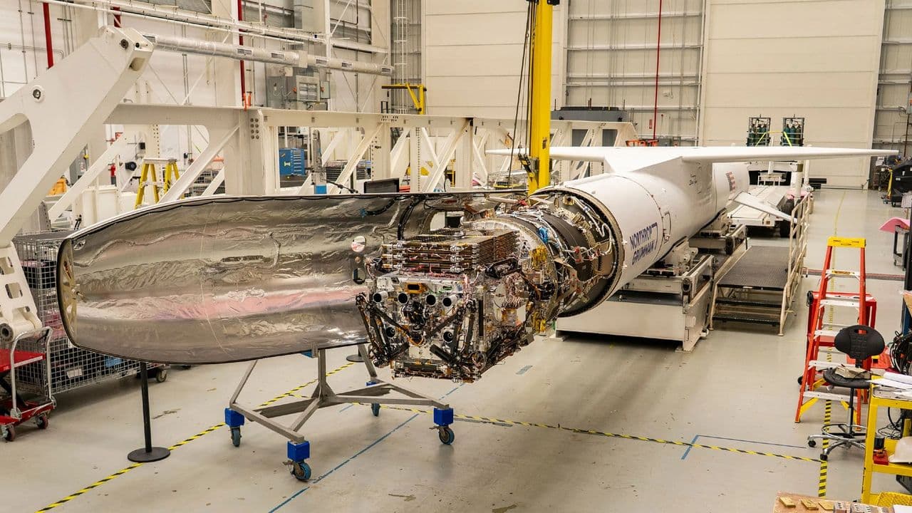 Satellite-boosting spacecraft inside air-launched rocket | Space photo of the day for June 12, 2026