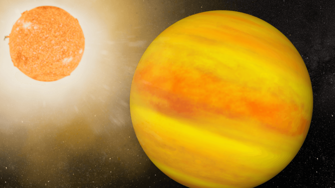 This weird 'hot Jupiter' exoplanet has a hotspot in the wrong place, and astronomers aren't sure how