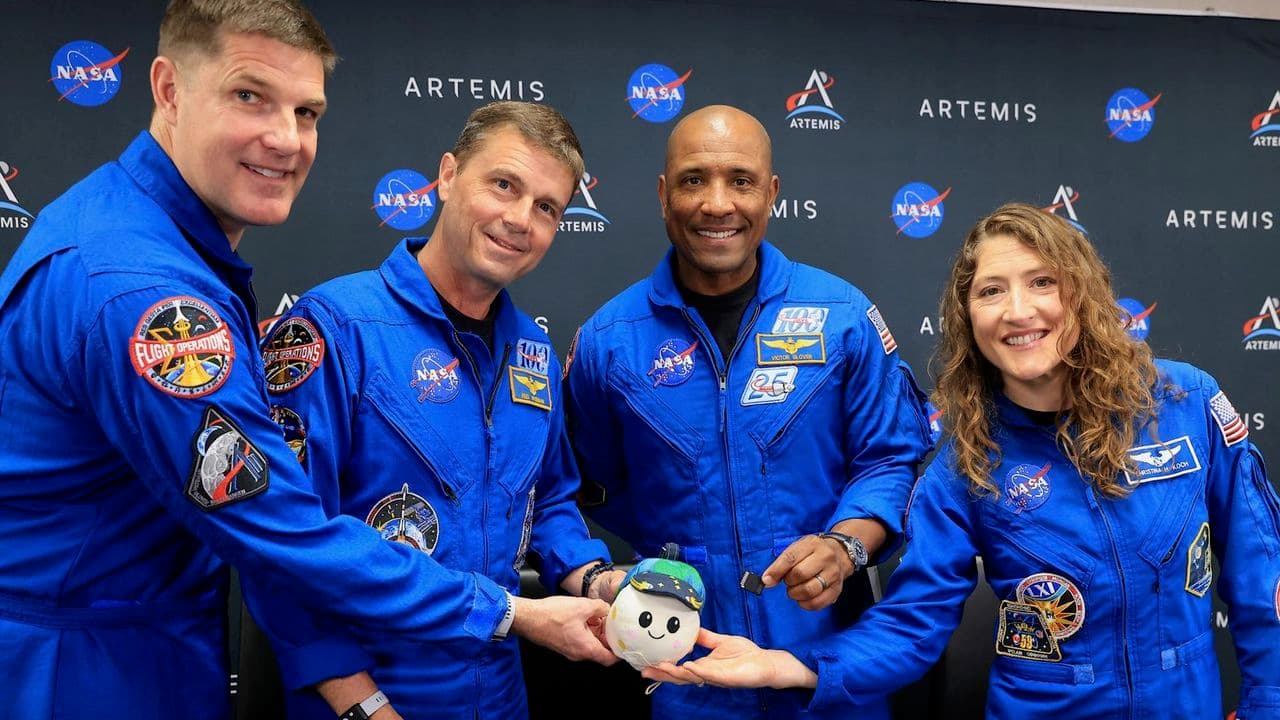 Watch President Trump give Artemis II moon astronauts the Congressional Space Medal of Honor today