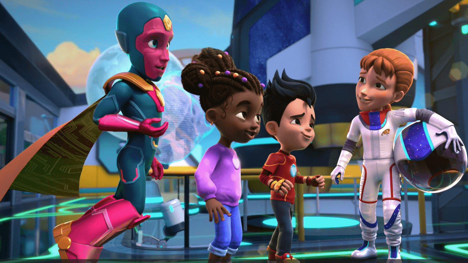 ‘Space Gal’ Emily Calandrelli launches into the Marvel Universe this week on Disney Jr.'s 'Iron Man' series (exclusive)