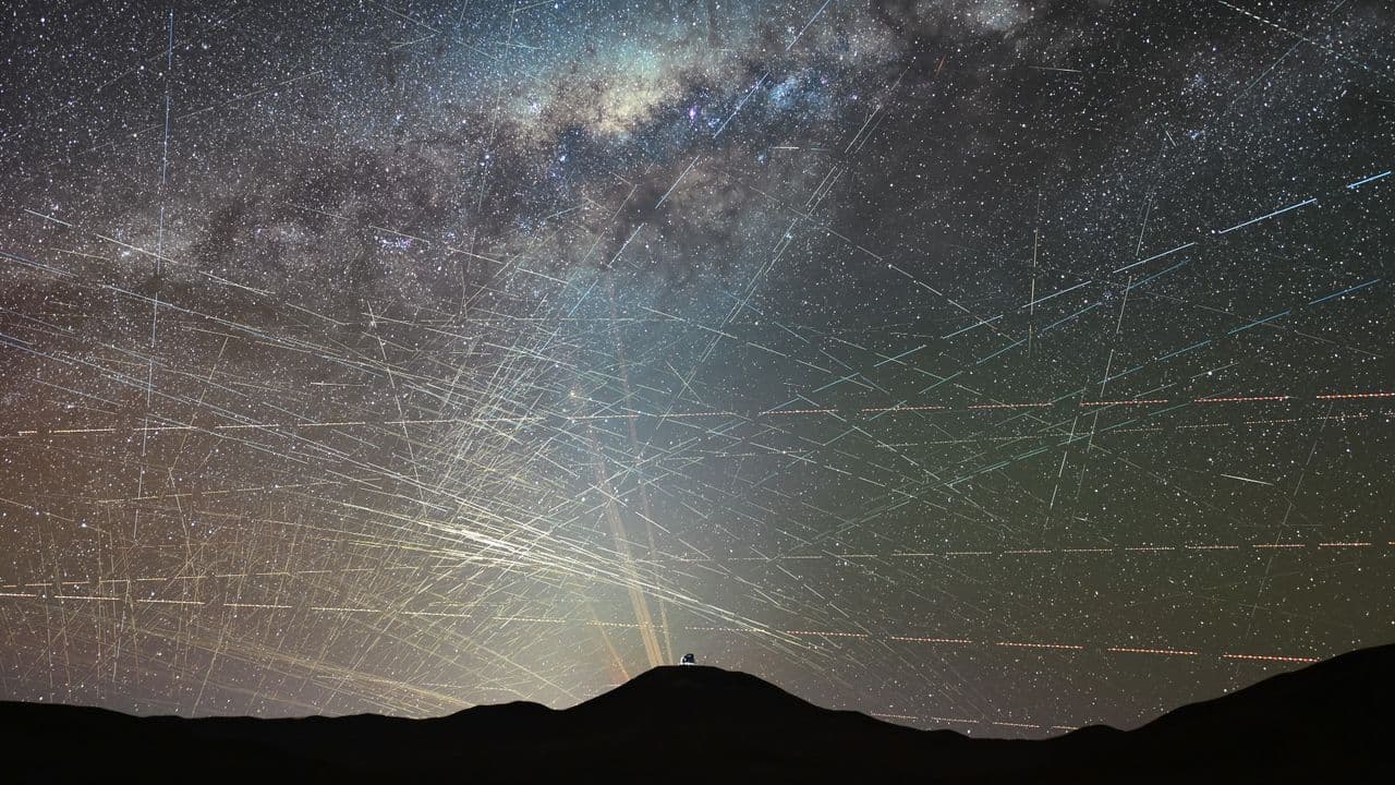 The growing number of satellites in orbit could soon make telescopes obsolete. 'For astronomy, this would obviously be catastrophic'