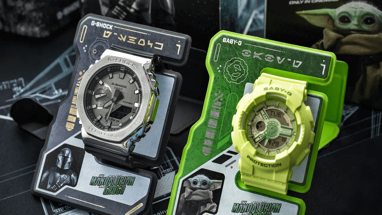 Casio's 'The Mandalorian and Grogu' watches will show you the time, as well as the way