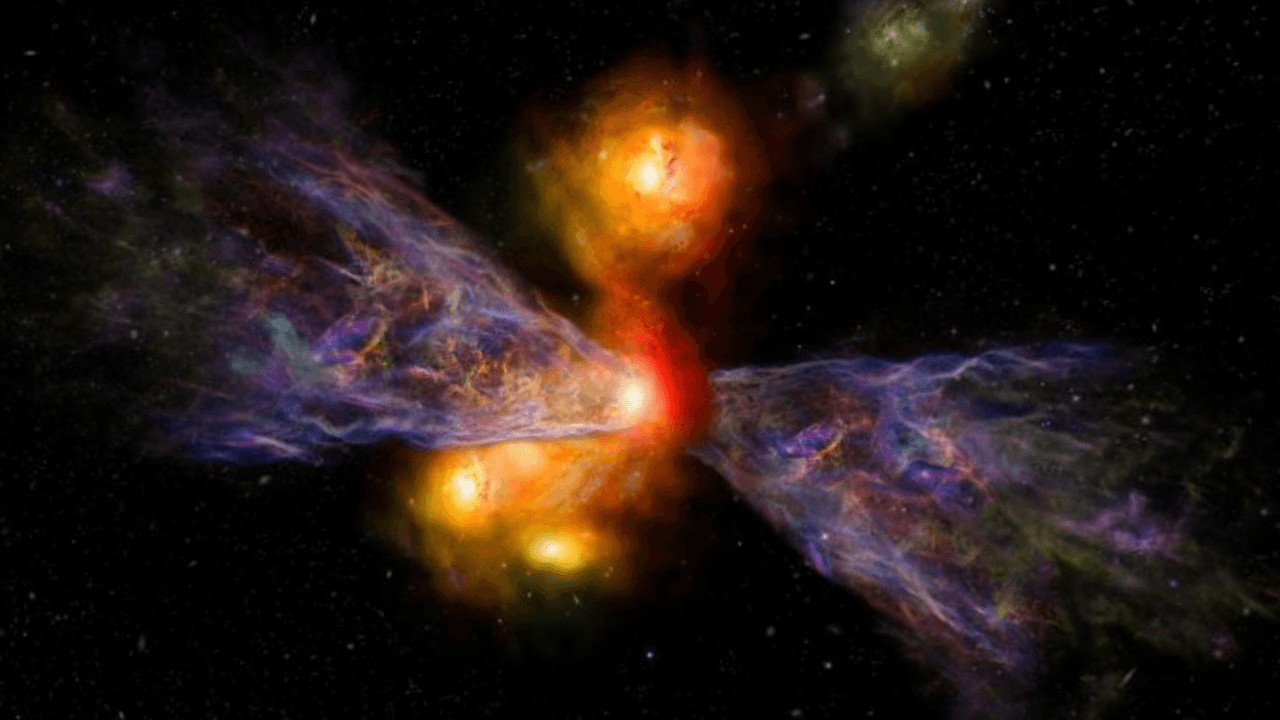 James Webb Space Telescope discovers 'galaxy-killing' wind that may explain why some early galaxies lived fast and died young