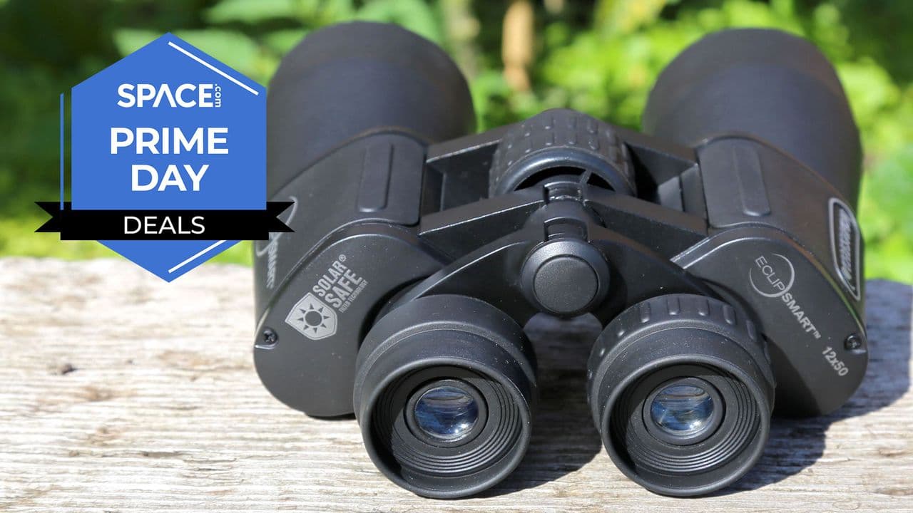 Traveling to see the total solar eclipse this August? This solar binocular Prime Day deal is a total-ly bright idea!