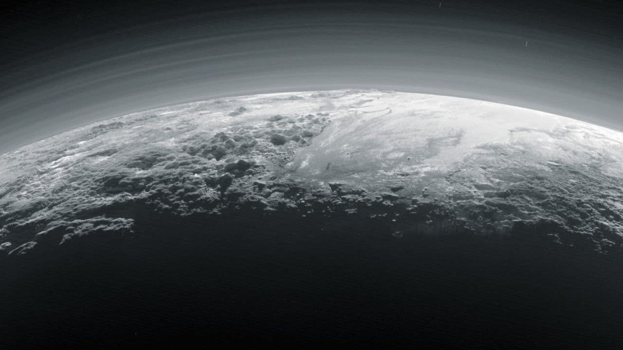 Pluto's atmosphere is collapsing as it drifts away from the sun into a deep freeze