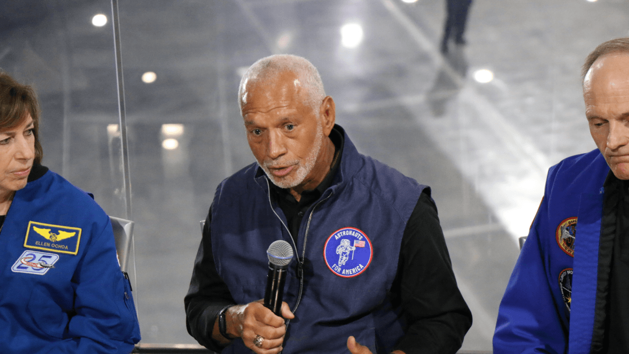 NASA's retired astronauts are hitting the road to get young people to vote: 'one small step for you, and one giant leap for our country.'