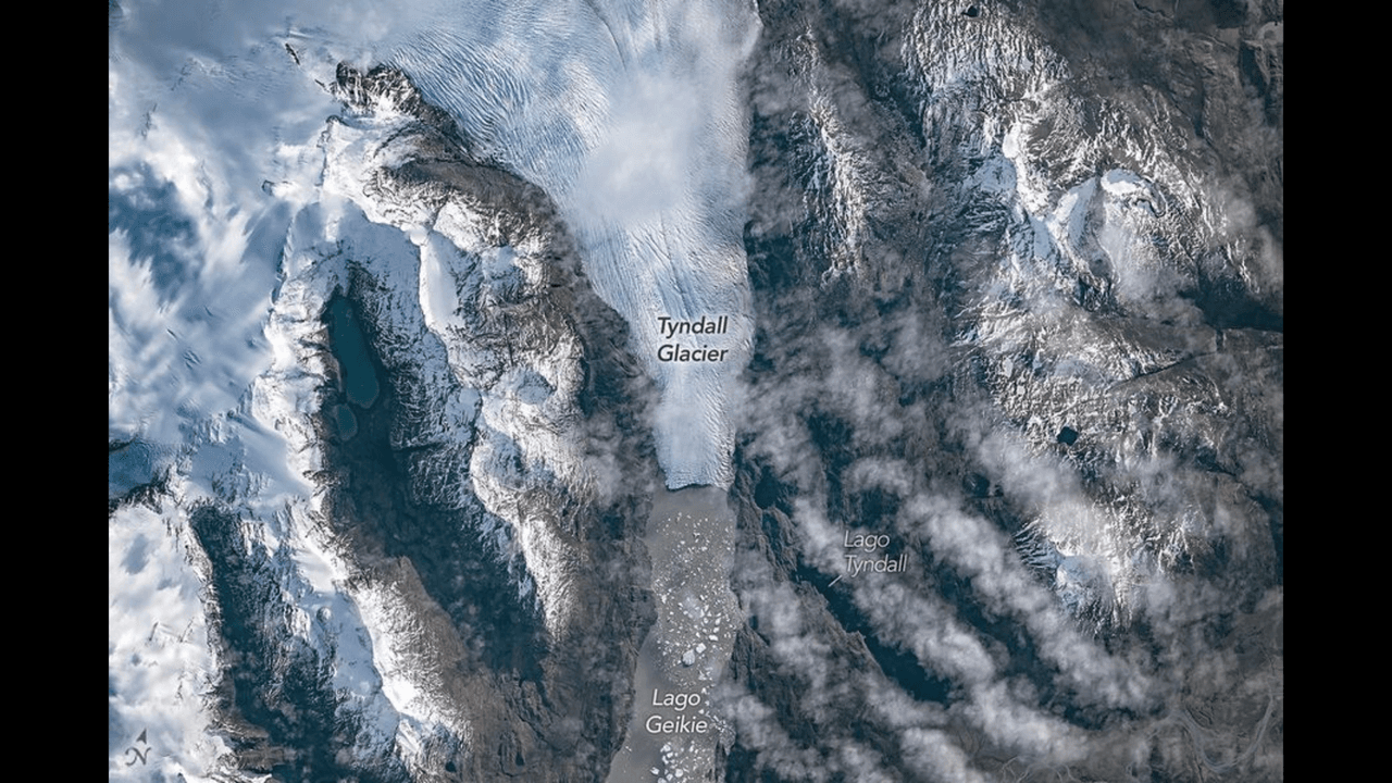 Astronauts watch from space as ice splinters from a glacier | Space photo of the day for June 11, 2026