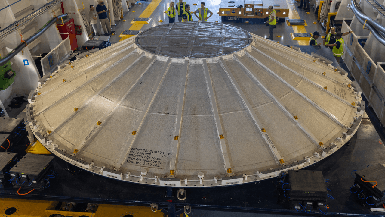 'Flying saucer' arrives at NASA for Artemis 3 moon mission | Space photo of the day for July 2, 2026