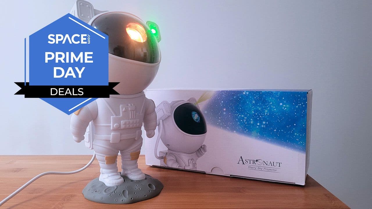 Ignite a child's imagination with the stars: Our expert-picked Astronaut Galaxy Star Projector is a Prime Day steal at just $25
