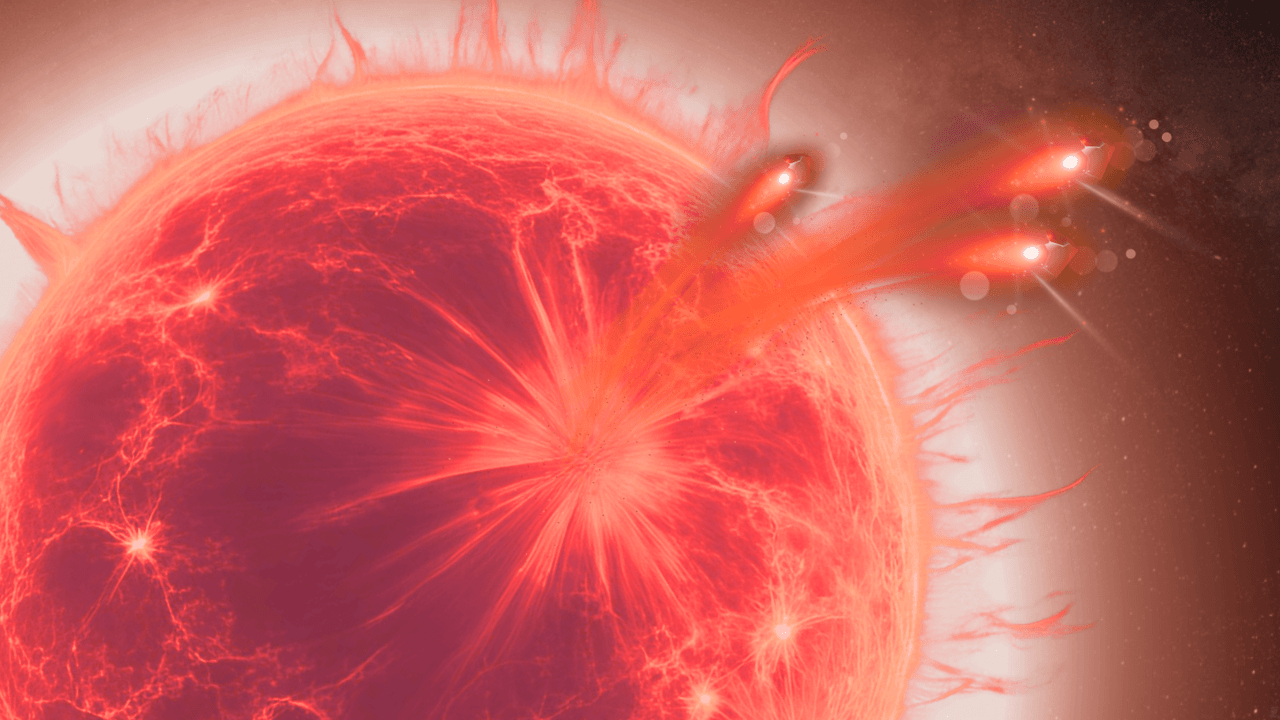 Our sun is destined to 'kick and spit' its way across the solar system when it dies