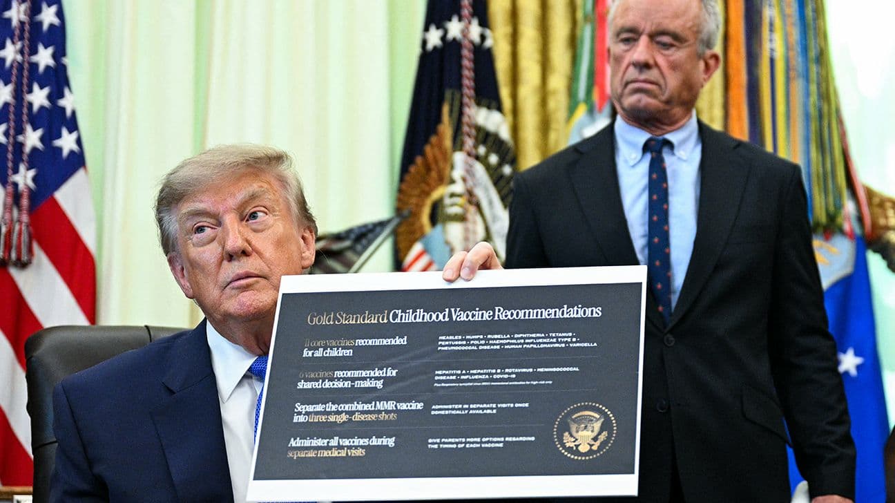 Trump Orders Changes to Childhood Vaccines Despite Medical Opposition