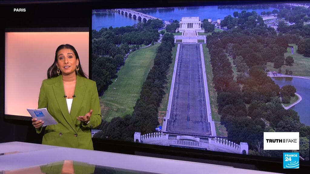 Trump changes Reflecting Pool ‘gash’ size again, but offers no evidence