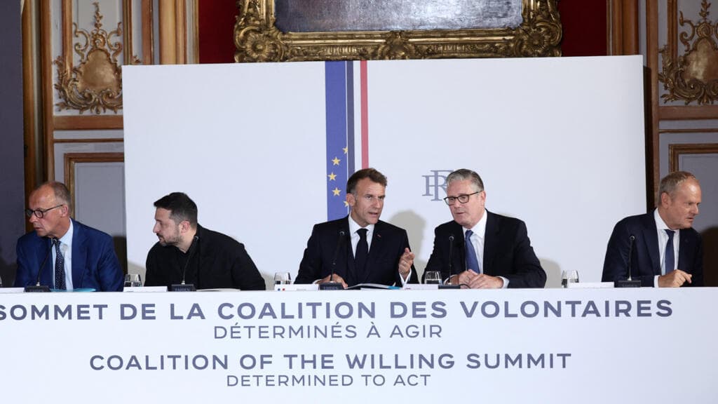 Willing to pay: how much? Ukraine allies in Paris without the United States