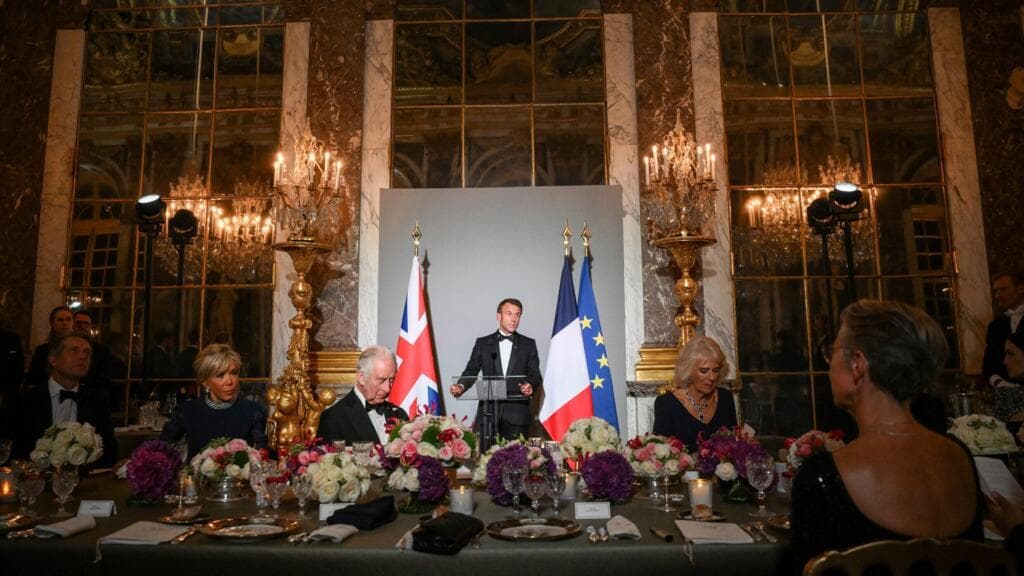 Ahead of Trump's dinner at Versailles, a look at its previous guests over the decades