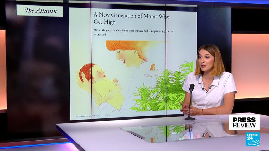 'New generation of moms' say weed helps them 'survive full-time parenting'