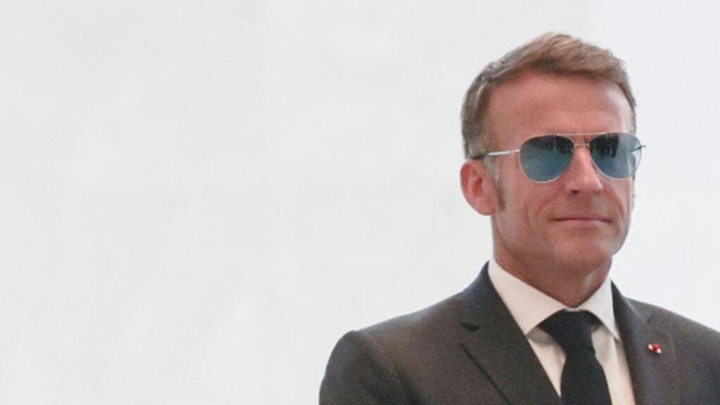 Explosions trying to deter 'business as usual' strategy at the heart of Macron's visit
