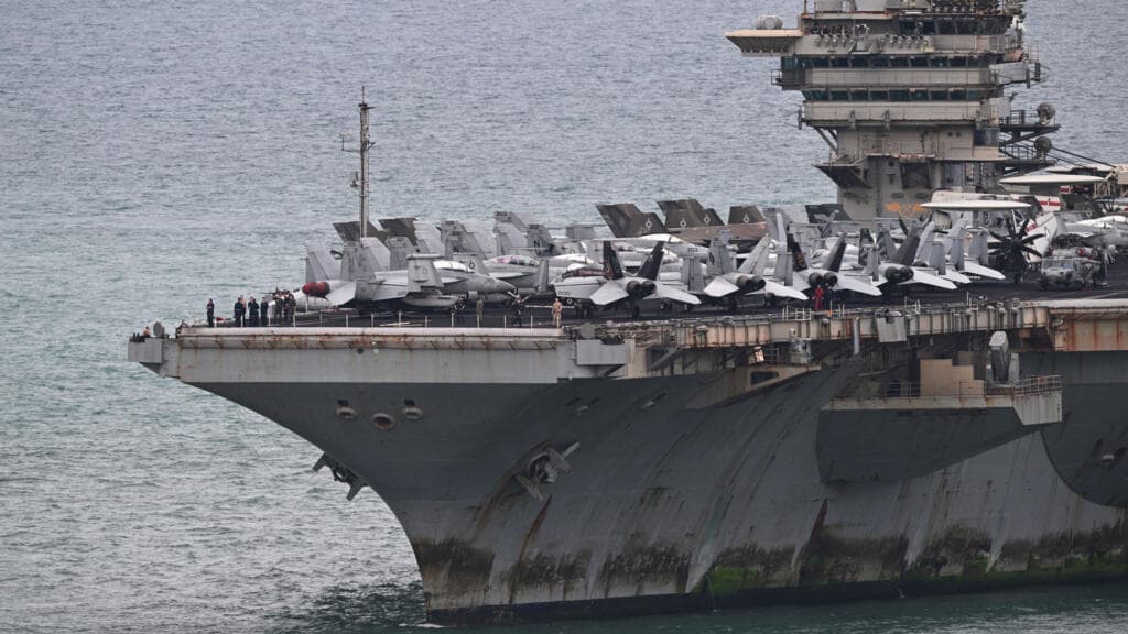 US aircraft carrier arrives in Thailand after months at sea