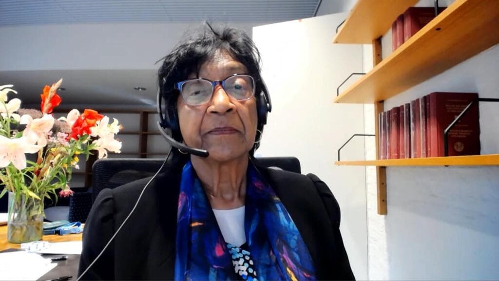 US sanctions on ICC are 'a shock' and 'unacceptable,' Nobel peace laureate Navi Pillay says
