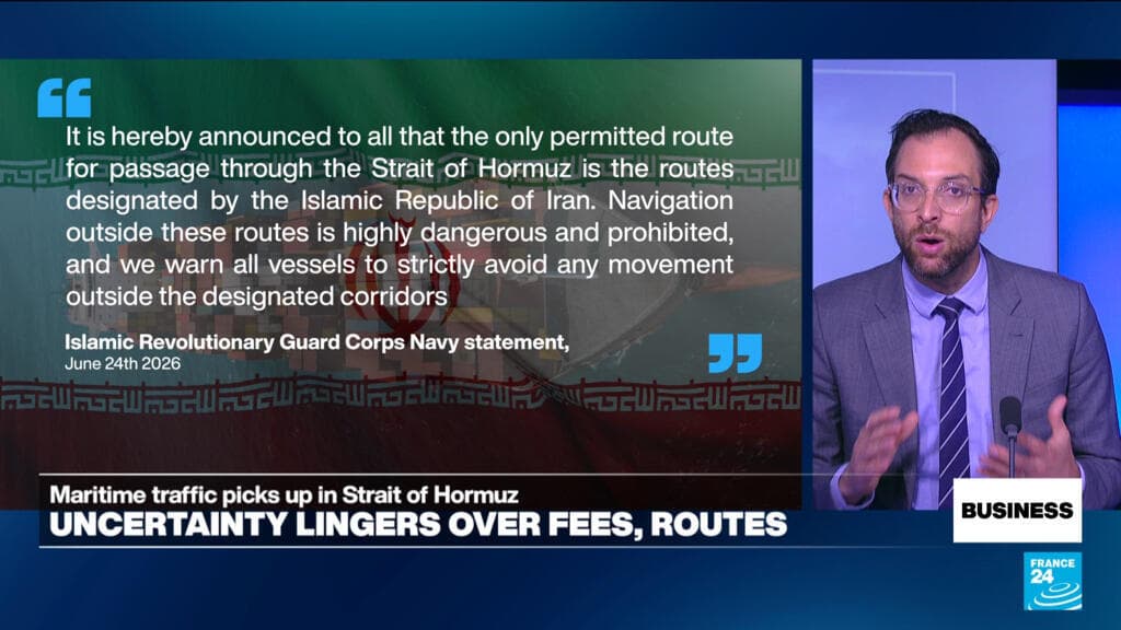 Maritime traffic picks up in Strait of Hormuz, but uncertainty lingers