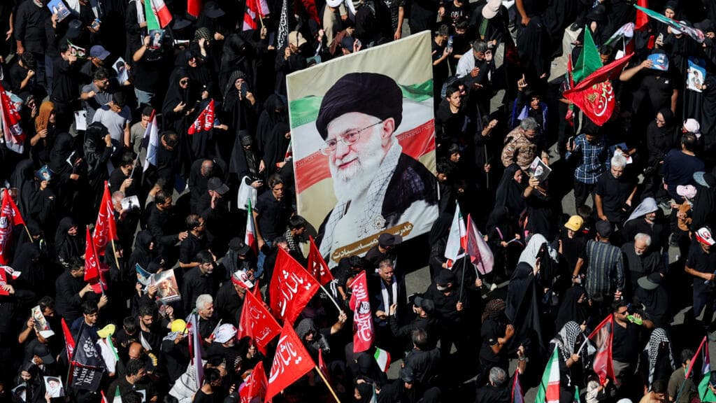 Live: Iran buries Khamenei after new fighting with US erupts