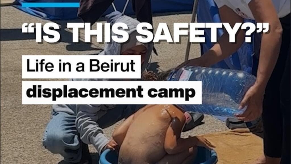 'Is this safety ?': Life in a Beirut displacement camp