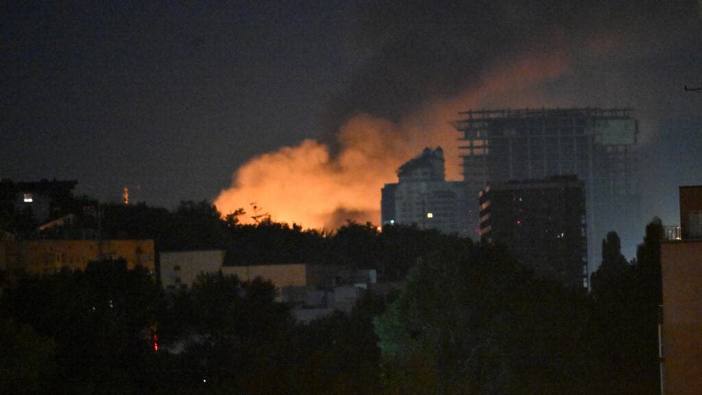 Russian attack on Ukrainian capital kills at least nine people