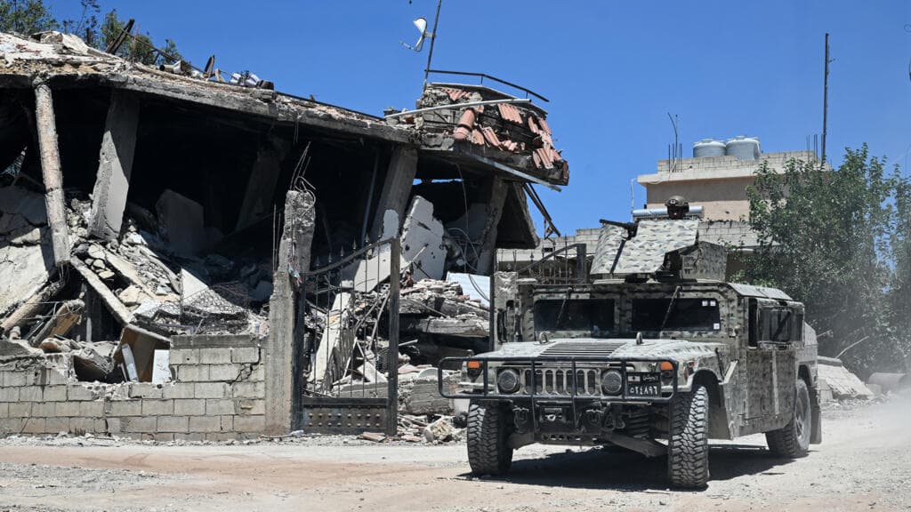 Israeli troops infiltrate Lebanese army-held village and build roadblock, mayor says