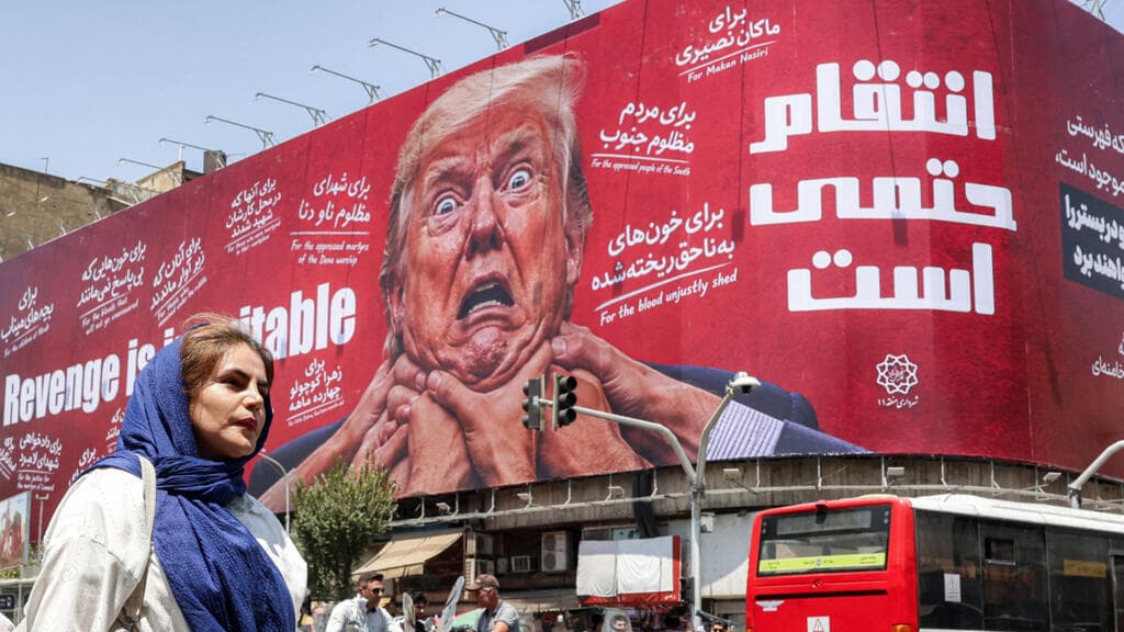 Trump vows to hit back 'hard' after first exchange of fire with Iran in weeks
