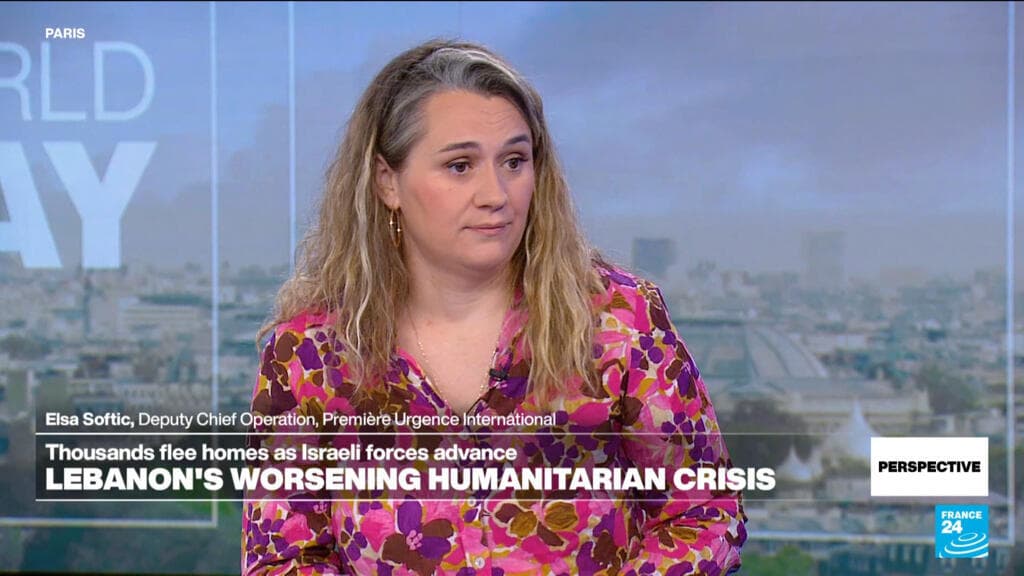 Aid worker Elsa Softic on Lebanon's worsening humanitarian crisis