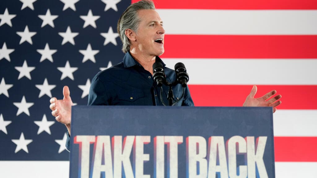 California governor accuses Trump of ordering politically motivated investigation of him, his wife