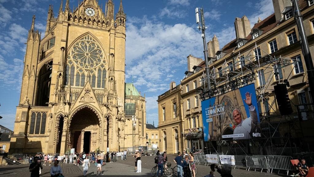 Pope to speak on united Europe from French border town