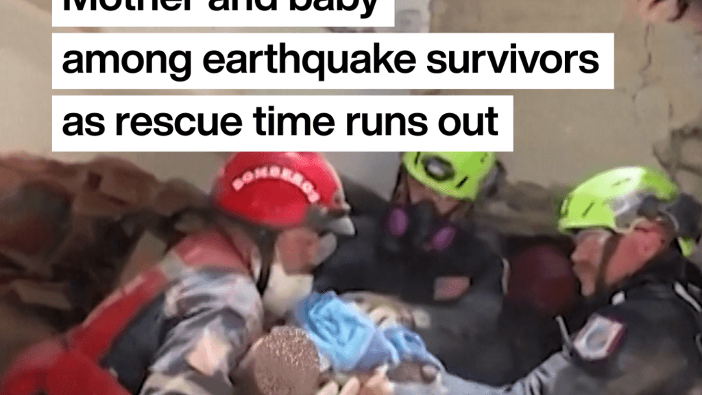 Venezuela: Mother and baby among earthquake survivors as rescue time runs out