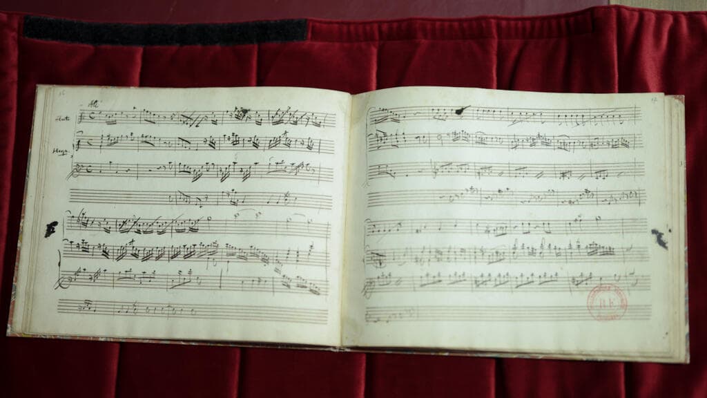 'Major discovery': France's National Library brings forgotten Mozart manuscript back to life