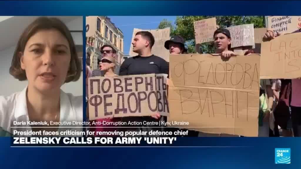 Ukrainians 'disillusioned, outraged': Zelensky 'reshuffled entire govt' to dismiss defence minister