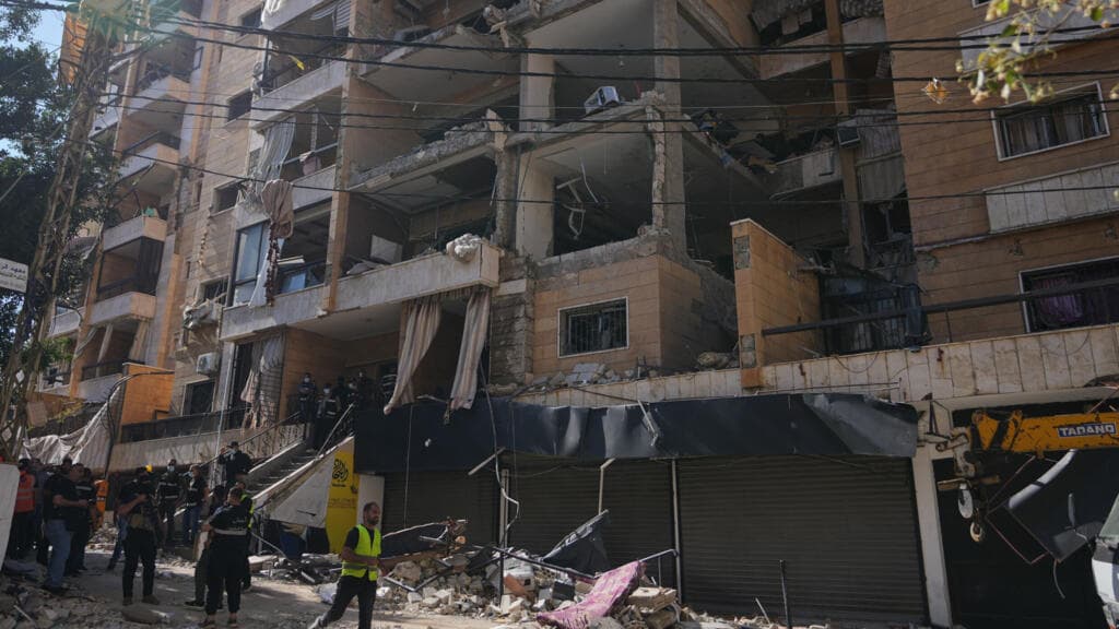 Lebanon 'a playground for others': fresh strikes on Beirut trigger concern