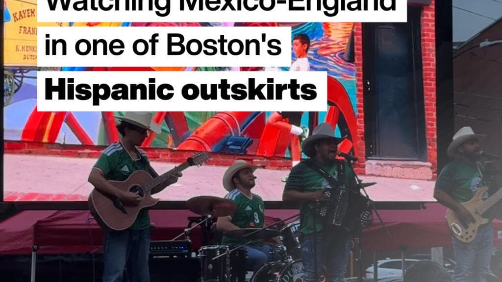 World Cup 2026 : Watching Mexico-England in one Boston's Hispanic outskirts