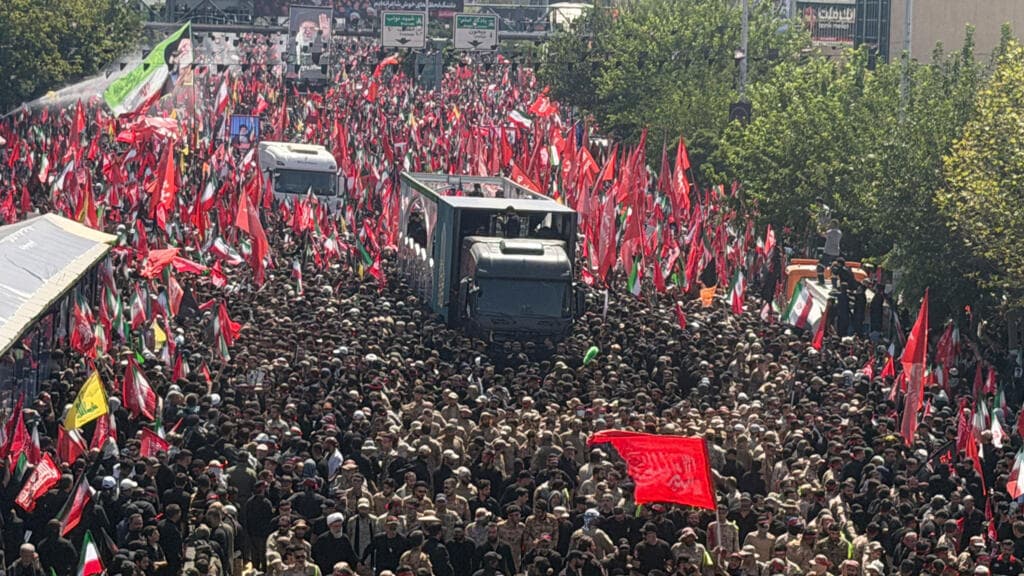 'Genuine admiration and emotion' in Tehran's streets as Iran mourns supreme leader