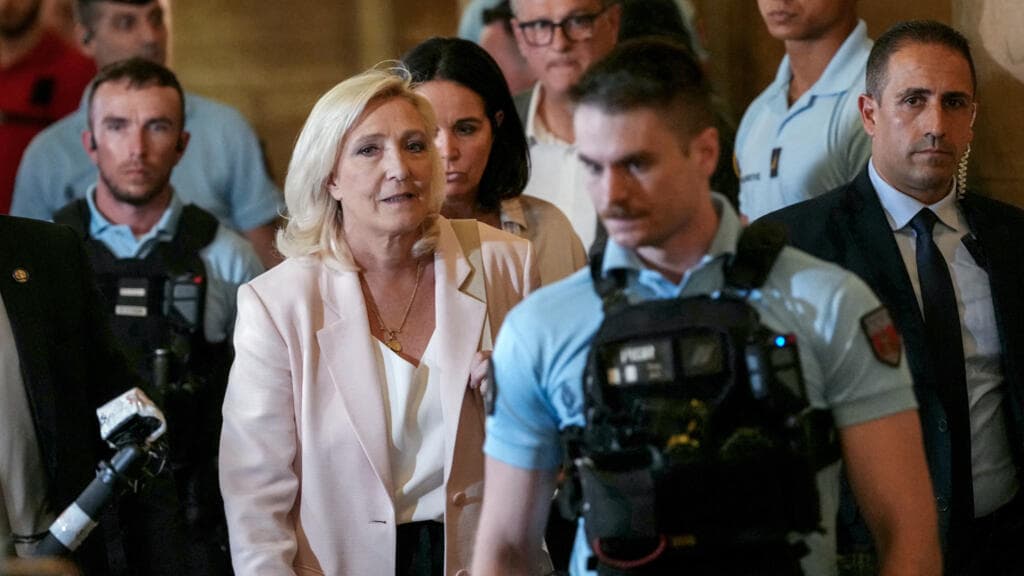 What are the different options for Marine Le Pen's future?